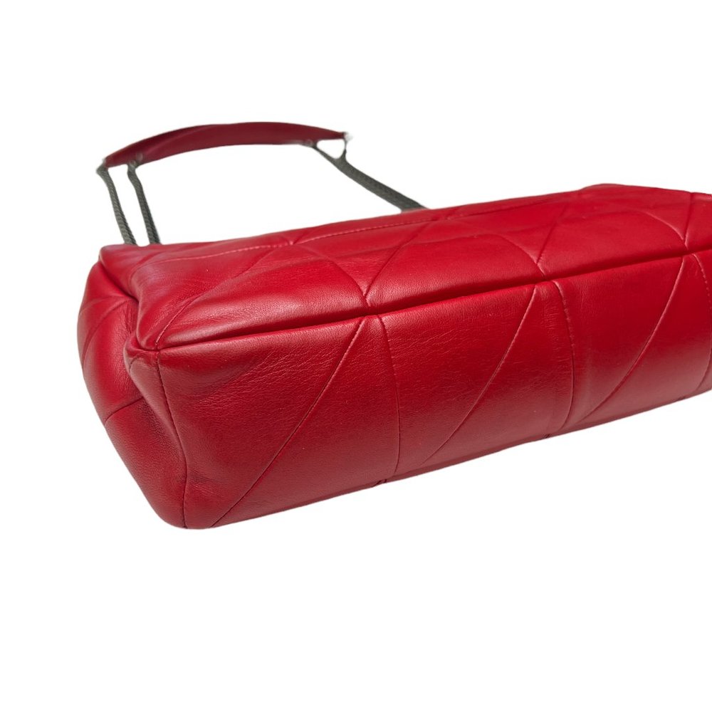 Red Jamie Leather Bag - Picture 5 of 11